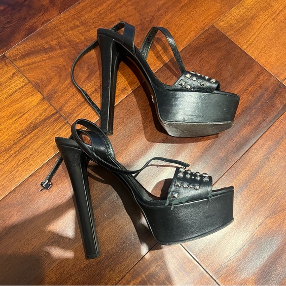 Gucci platform heels with rockstuds size 40 - Picture 8 of 8
